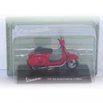 Machetă moto Magazine Models [1:18] - Vespa 1985 PK 50 Automatica - Red